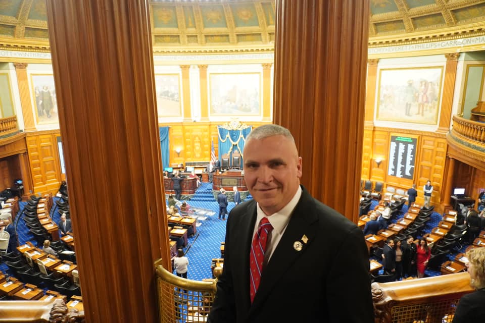 John Gaskey at the State House